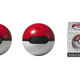 Picture are images of the Poké Ball Portable Battery Charger.